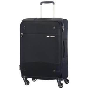 Samsonite Base Boost Spinner M Valigia Espandibile, 66 cm, 67.5/73.5 L, Nero (Black)