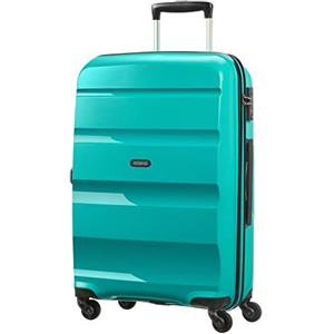 American Tourister BON AIR - Spinner M, Valigia, 66 cm, 57.5L, Turchese (Deep Turquoise)
