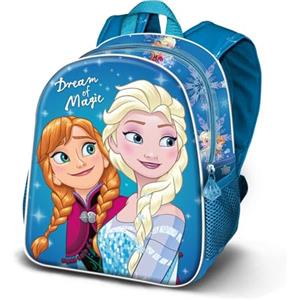 Disney Zaino Basic, 31 x 39 cm, Capacità 18.2 L, Blu Frozen 2
