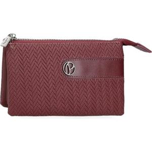 Pepe Jeans Sprig Portafoglio Tre scomparti Rosso 17,5x9,5x2 cm Pelle sintetica by Joumma Bags, rosso, Taglia unica, Portafoglio Tre Scomparti