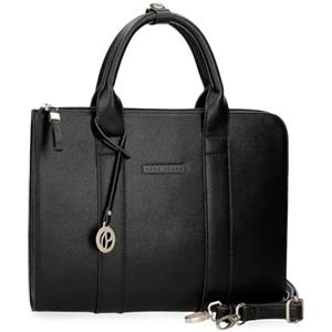 Pepe Jeans Elia Bagaglio- Borsa messenger donna, Nero, Taglia unica, Borsa per computer portatile