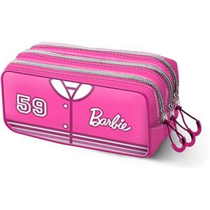 KARACTERMANIA Barbie Varsity-Astuccio Trick FAN 2.2, Rosa, 23 x 11 cm