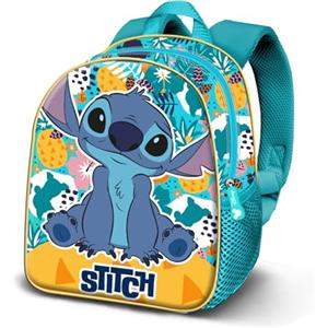 Disney Lilo e Stitch Colors-Zainetto Basic, Turchese, 30 x 38 cm, Capacità 13 L