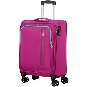 American Tourister Sea Seaker - Spinner S, bagagli a mano, 55 cm, 36 L, rosa (Deep Fuchsia)