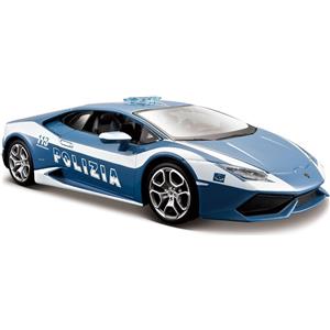 Maisto Lamborghini Huracan Coupe Polizia 1:24 - Modellino in Metallo con Dettagli Realistici