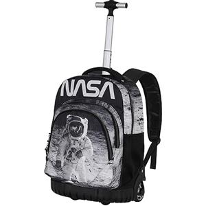 KARACTERMANIA NASA Astronaut-Zaino Trolley GTS FAN, Nero, 32 x 47 cm, Capacità 39 L