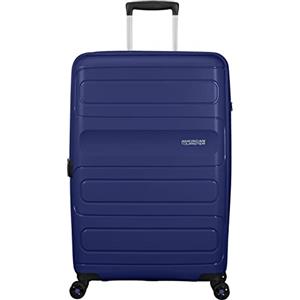 American Tourister Sunide - Spinner M Extensible Valisene Bleu, Bleu Marine , Spinner L espandibile (77 cm - 106/118 L), Spinner L Extensible (77 cm - 118 L)