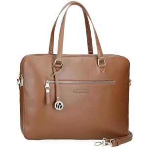 Pepe Jeans Elia Bagaglio- Borsa messenger donna, marrone, Taglia unica, Borsa per computer portatile