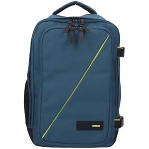 American Tourister Take2Cabin - Borsa da cabina Ryanair 25 x 20 x 40 cm, 24 L, 0,40 kg, bagaglio a mano, zaino aereo S sottosella, blu (Harbor Blue)