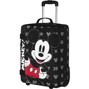 Disney Topolino Surprise-Valigia da Cabina Pieghevole, Nero, 20 x 36 x 52 cm, Capacità 30 L