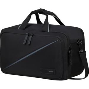 American Tourister Take2Cabin - Borsa da viaggio Ryanair a 3 vie, bagaglio a mano, zaino aereo S sottosella, 40 x 25 x 20 cm, 25 L, nero (nero)