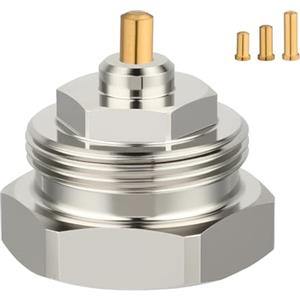 Ancable Adattatore per termosifone M30 x 1,0 su M30 x 1,5, adattatore per valvola termostatica per valvole Oventrop, termostato Smart Home, valvola per radiatore, filettatura fine (1)