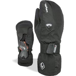 Level Fly JR Mitt - Moffole Snowboard Bambini, Guanti Neve Bambino e Bambina con Protezione Incorporata, Guanti Sci Bambino Impermeabili e Traspiranti, Guanti Termici di Ottimo Comfort, 1 Paio