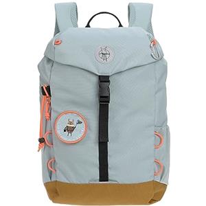 LÄSSIG Zaino da trekking per bambini Zaino per bambini con fascia toracica spallacci imbottiti idrorepellente, 14 litri/Big Outdoor Backpack Nature azzurro
