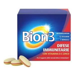 Bion3 Difese Immunitarie Con Vitamina D e Zinco 30 Compresse