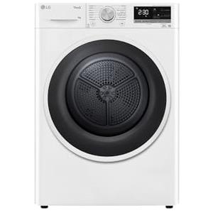 LG RH90V5AV6N Asciugatrice Smart a Carica Frontale 9 Kg, Libera Installazione, Classe D, Intelligenza Artificiale, 60 x 69 x 85 cm - Bianco