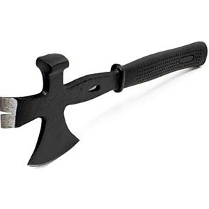 Wiltec Accetta multifunzione 3in1 Ascia Spaccalegna Martello Levachiodi Leverino Campeggio