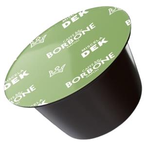 CAFFÈ BORBONE DOLCE RE - MISCELA VERDE / DEK - Box 16 CAPSULE COMPATIBILI DOLCE GUSTO da 5.5g