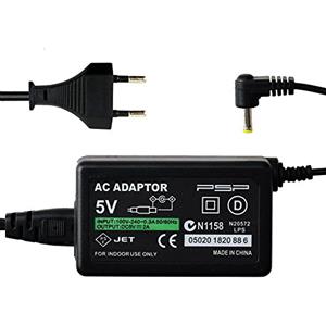 Retrogame Alimentatore 220v per Sony PsP Fat 1000 1004 - Slim 2000 2004 3000 carica batteria caricatore da muro