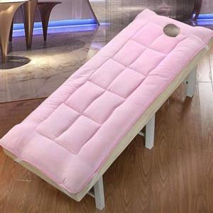 Generic Coprimaterasso di Bellezza in Morbido Cotone, Materasso Futon Traspirante Tatami, Lettino da Massaggio per Spa, Leggero, Antiscivolo E Traspirante, Pieghevole. (Color : Rose, Size : 60x180cm(24x71in