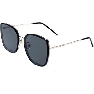 ISHEEP Occhiali da Sole Rettangolari Leggeri per Uomo e Donna. SIS-06 -BK