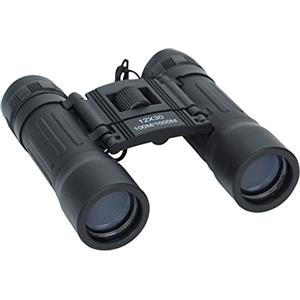 FLYAMAPIRIT Mini binocolo telescopico pieghevole 12 x 30 HD con tracolla e borsa per il trasporto per birdwatching, concerti, opera, sport e viaggi