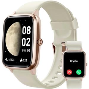 GRV Smartwatch Uomo Donna Bluetooth Chiamate Notifiche Orologio Pedometro Cardiofrequenzimetro Saturazione di Ossigeno Fitness Tracker Monitoraggio del Sonno Sveglia per Android iOS Galassia