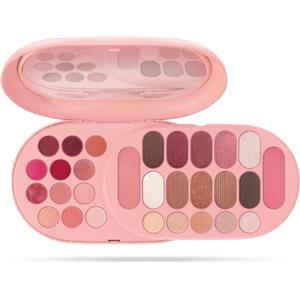 Pupa Make My Day Plus - Palette Make-up Multifunzionale con 29 Pezzi per Viso, Occhi e Labbra, Scomparto Segreto e Varianti Colore