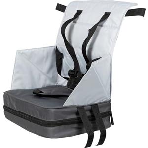 Poupy Alzabimbo pieghevole da tavola. Seggiolino da sedia per bimbi, lavabile e riutilizzabile. Morbido rialzo sfoderabile e con cinture di sicurezza, per la sicirezza dei tuoi bambini durante la pappa.