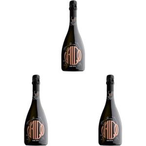Valdo Origine Rosé Spumante Brut, 0.75 l (Confezione da 3)