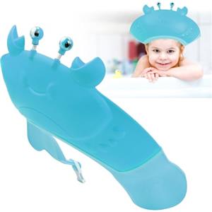 Futuhada Cuffia da Doccia Cap per Bambino, Visiera Regolabile Cappello Doccia Bambini, Tappi per Shampoo per Bambini, Baby Bath Shower Cap Prevenire l'Acqua Flusso Verso Occhi e Viso (Blu)