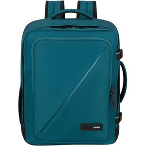 American Tourister Take2Cabin - Bagaglio a mano sottosella (40 x 25 x 20 cm - 24 L - 0,50 kg) - Borsa da cabina, zaino da aereo S sottosella, verde acqua (totalmente verde acqua)