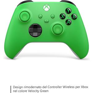 Microsoft Controller Wireless per Xbox - Velocity Green