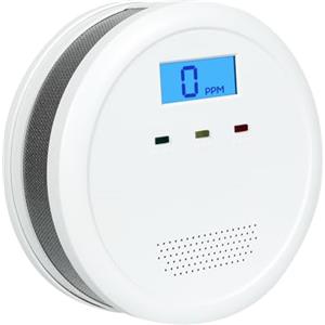 YZIF LCD rilevatore di monossido di carbonio, allarme di monossido di carbonio portatile per uso domestico, domestico, conforme EN50291