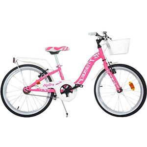 Tecnobike Shop Bici per Bambina Bicicletta Dino Bikes Aurelia Smarty Taglia 20 Pollici (Fuxia)