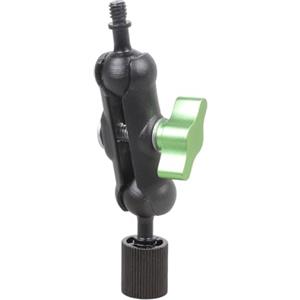 ZYHARUKO 1/4 maschio a femmina filettata testa a sfera filettata adattatore a vite doppia testa per fotocamera DSLR microfoni attacco staccabile cinturino da polso adattatore