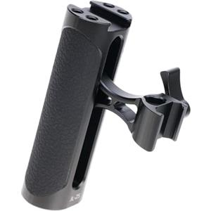 JINQIGG Sliders in metallo Maniglia laterale Grip Cold Shoe Mount Per DSLR Camera Cage Fill Light Microfoni Maniglia laterale Accessori Fotografia Attrezzature