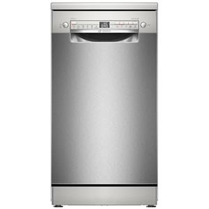 Bosch SPS2HKI58E Serie 2, Lavastoviglie Smart da libera installazione, Cestelli personalizzabili, Motore EcoSilence Drive, 10 coperti, Acciaio, 45 cm.