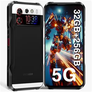 DOOGEE V20S [2024] 5G Rugged Smartphone 32GB RAM+ 256GB ROM, 6.43 FHD+ AMOLED 1.58