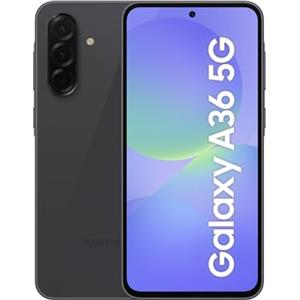 Samsung Galaxy A36 5G, Smartphone con Funzioni intelligenti, 3 anni di Garanzia del produttore, Display Super AMOLED 6.7", 6GB RAM, 128GB, 5.000 mAh, IP67, Awesome Black [Versione Italiana]