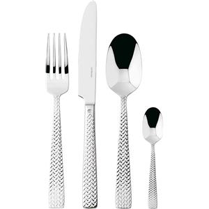 Sambonet Cortina Set di Posate da Tavola in Acciaio Inox 18/10 per 6 Persone - 24 Pezzi