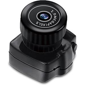 Naroote Videocamera HD, 200.000 Pixel Facile Installazione Piccola Action Cam Registrazione di Foto Segmentate Streaming Live Vlogging