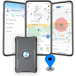 wanwaytech Localizzatore GPS per veicoli, auto, bambini, cani, moto, Satellitare GPS Tracker Per Auto, geo-recinzione, antifurto remoto,localizzatore gps per auto