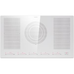 Klarstein Piano Cottura Elettrico 5 Piastre, Piasta Induzione 5 Fuochi a Basso Consumo, Piano Cottura Elettrico Vetroceramica con Zone Combinabili, Piastra Induzione 5 Fuochi Incasso Touch 9600W