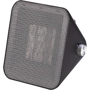 ARDES - AR4P21B ICONIQ B Termoventilatore Ceramico 1500 W - Termoventilatore Ceramico Basso Consumo con Design Vintage, Supporto e Maniglia in Metallo