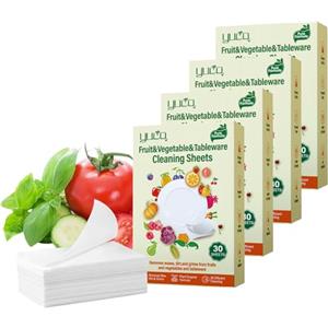 Juadnic 120 fogli per lavastoviglie, pastiglie per lavastoviglie, ecologiche, salvaspazio, alternativa alle pastiglie per lavastoviglie, per piatti, bicchieri e posate, per una pulizia potente.