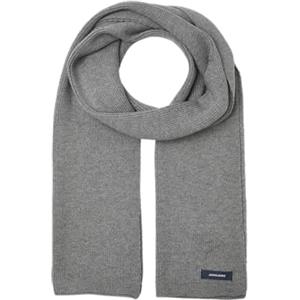 JACK & JONES Sciarpa in Maglia Uomo Elegante Accessorio Collo Morbido Caldo Stile Classico Scialle Invernale, Colore:Grigio, Größe Accessoires:One Size