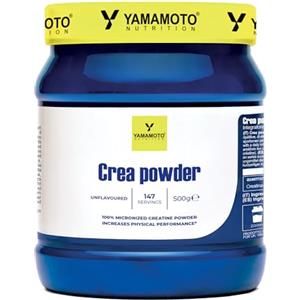 YAMAMOTO NUTRITION, CreaPOWDER 500 gr, Integratore Alimentare di Creatina Monoidrato in Polvere, Integratore per Sportivi Aumenta le Prestazioni Fisiche, Gusto Neutro