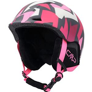 CMP - Casco da sci per bambini Xj-4, Magenta-Pink Fluo, S