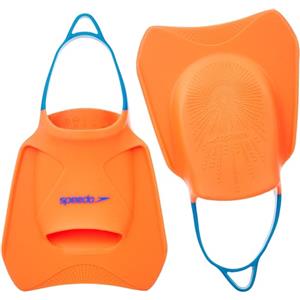 Speedo Unisex Adulto Biofuse FF Pinna fitness, Fluro Tangerine/Pool Blu/Blu Flame, S